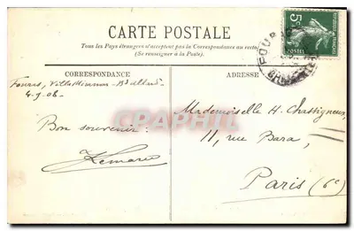 Fouras-les-Bains — Die Regatten — Sammlung H. B. — Grammon Cliché — Rückseite