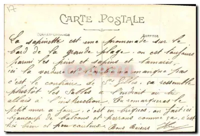 Fouras — La Sapinette — J.M. — nr 20 — Rewers