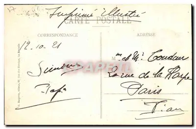 Fouras-Plage (Canton Sud de Rochefort) — Widok w lesie Supinettes — wydawca Sud de France, nr 4192 — Rewers