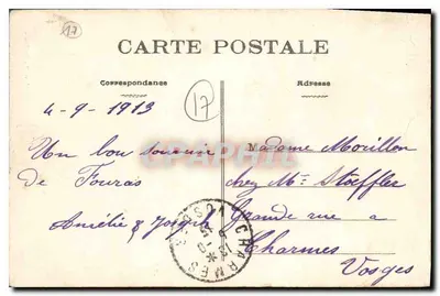Fouras — Katedra — wydawca A. Bonnaud, La Rochelle, n°30 — Rewers