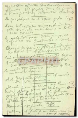 Fouras - Sosny w Cadoret — wydawca nieznany, nr 20 — Rewers