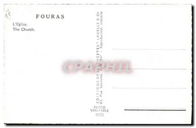 Fouras — Katedra — Wydawca Estel, nr 4303 — Rewers