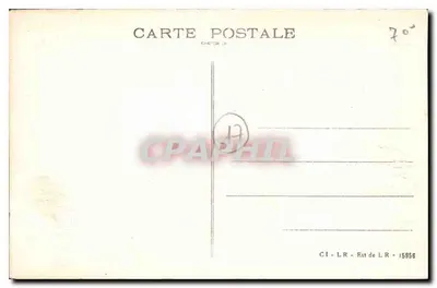 Dzieci grające na parku w Châtelailly — wydawca CI-LR, nr serii 15956 — Rewers