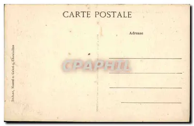 Châtelaillyon — Grosse Vague — wydawca Brabant, Nouvel & Cie — Rewers