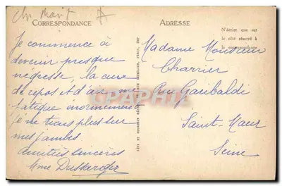 Châtelailhon — Um Canto do Parque — LL — Verso