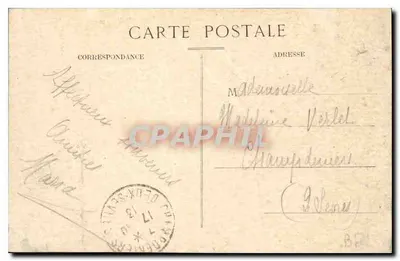 Châtelaillyon - La Digue i Port Saint-Jean przy burzliwym morzu — wydawca nieznany, nr 73 — Rewers