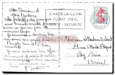 Cap Fréhel — falésias e passeio — C'° dos Arts Photomécaniques, n°12 — Verso