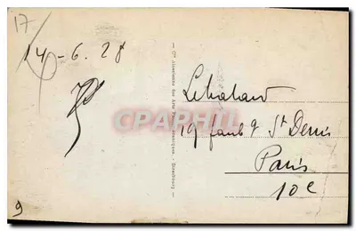 Royan — Square Botton — widok portu i fara — wydawca anonimowy, nr 11 — Rewers