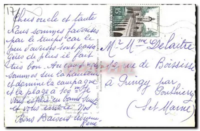 Royan — Ricordo di Royan — L. Château — Verso