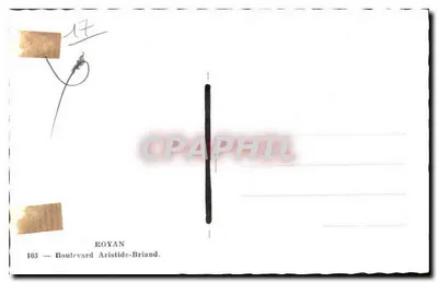 Royan — Boulevar Aristide-Briand — n° 103 — Rewers