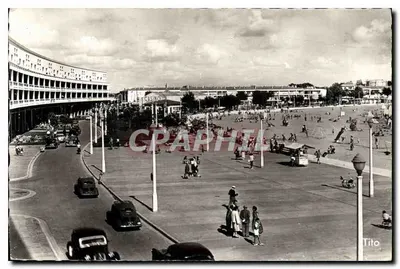 Plaża i Kasyno w Royan — widok panoramiczny — Tito
