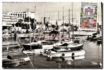 Saint-Georges-de-Didonne — Port z jachtami — wydawca nieznany, numer serii nie widoczny