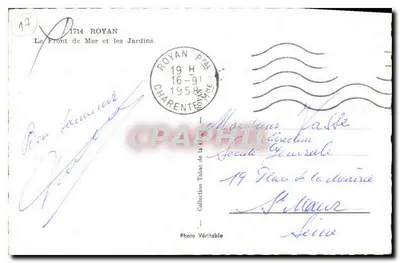 Royan — Front de Mer i ogrody — Cap — Rewers