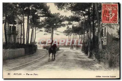 Royan — Vue au Parc — Édition Nouvelles Galeries