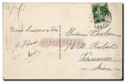 Royan - La Conche du Pigeonnier — Edición Nouvelles Galeries, Royan, n°83 — Reverso