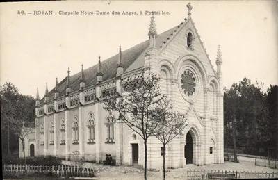 ROYAN : Chapelle Notre-Dame des Anges, à Pontaillac — Collection Victor Billaud, Royan