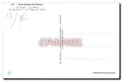 Saint-Georges-de-Didonne — Souvenir — Tito — Verso