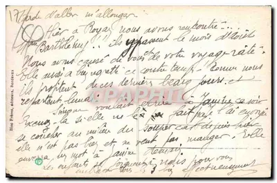 St-Georges-de-Didonne (Côte d'Argent) — Plaża przy niskiej wodzie — BR. — Rewers