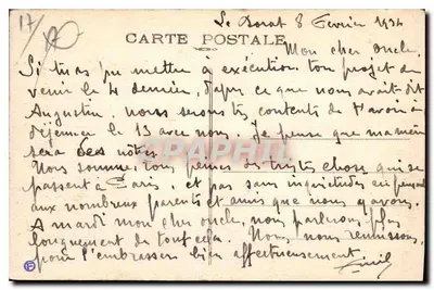 Les Rochers de Vallières — Okolice Royan — ST-GEORGES-de-DIDONNE — n° 6632 — Rewers