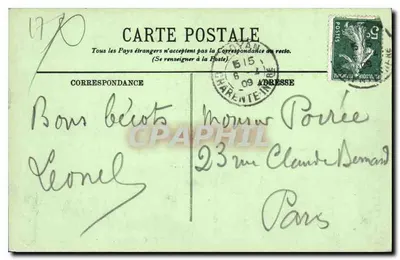 Saint-Georges-de-Didonne — A Praia — editor desconhecido, n° 224 — Verso