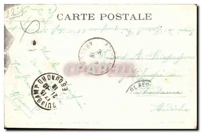 Guingamp (C.-du-N.) — Piazza del Vally — Le Berre, editore, n° 260 — Verso