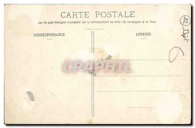 Guingamp - Bazylika N.-D. de Bon-Secours, widok z Zamku — Wydawca: Réunies Paris, nr 4 — Rewers