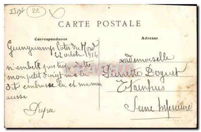 Guingamp (C.-du-N.) — Vista general — L. G. Berre, editor — Reverso