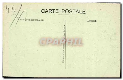 Cahors — Klasztor katedry — Le Lot Illustré — 1347 — Rewers