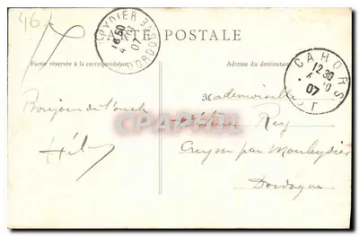 Cahors — Aleja Fénélon — B. F., Paryż — Rewers