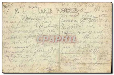 Het pittoreske Lot — Cahors, Weg naar het Molentje van Coty naar Cabessut en de oevers van het Lot — Fototype Patta — Achterkant