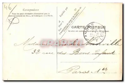 Cahors — Fonte de Netuno — Violeur Fratano, editor — Verso