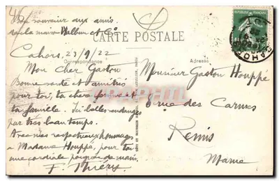 Cahors - Uitzicht op Cabessut en de stad - LL — Achterkant
