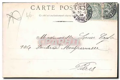 Przecięcie renesansowe — Cahors, Lot — J. Girma, Cahors — Rewers