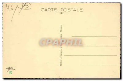 Cahors (Lot) — Una vista della Città (Lato Est) — Edizione La Cigogne, Limoges — Verso