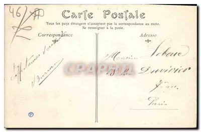 Cahors — Panorama nad Mostem Louis-Philippe — Librairie GIRMA — Rewers