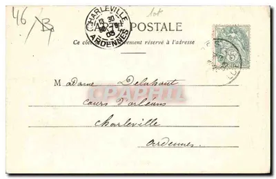 Cahors — Widok z Wschodu — Le Lot Illustré, wydawca, nr 16 — Rewers