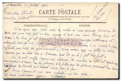 Mont Saint-Michel — Rybacy z Grèves i Koquetières — LL. — Rewers