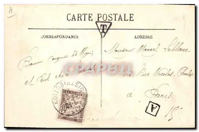 Mont Saint-Michel — Algemene uitzicht van de Digue — LL. — Achterkant