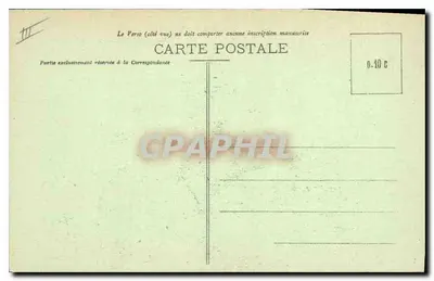 Mont-Saint-Michel — Wóz Genets — J.P. 26 — Wydanie specjalne w Abbatii — Rewers
