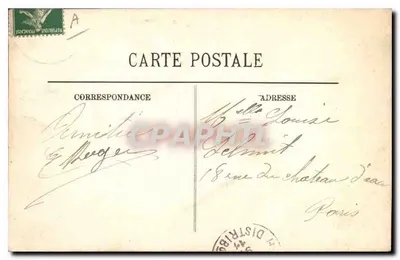 De Mont Saint-Michel — De Poort van de Koning en het Hotel Poulard — LL. — n°120 — Achterkant