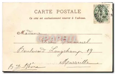 Nancy — Wnętrze Pałacu Ducalnego — Muzeum Lorrain — Marrey — Rewers
