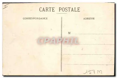 Nancy — Bazylika św. Epwra i Plac Dames — Wydawca: Rémines de Nancy, nr 136 — Rewers