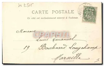 Porta Saint-Georges — Nancy — editor J. P. L. NANCY, n° 401222 — Verso
