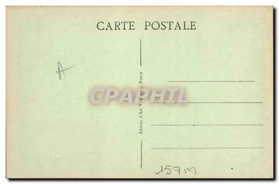 NANCY - Plac Stanisława widziany z Ratusza — Wydawnictwo Sztuki V. Jaffre, Nancy, nr 470 — Rewers