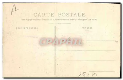 NANCY — Katedra św. Epwra, styl ogivalny (1864-1874), zbudowana na miejscu starej katedry, wyd. Maison des Magasins Renouis — Rewers