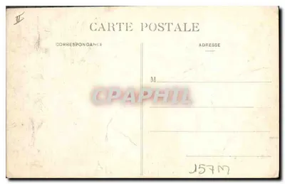 NANCY — Kaserna Landremont (37e Régiment d'Infanterie) — Wydawca nieznany, numer seryjny 80 — Rewers