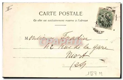 Nancy — Sala Victor Poirel — Maison des Magasins Réunis, edit. Nancy — Verso