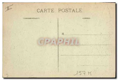 Nancy — Szpital Wojskowy — 191 — Kartka pocztowa — Rewers