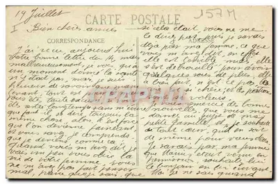NANCY - La Cattedrale, vista presa dall'Hôtel de Ville — Imp. H. Léonard de Nancy, n°39 — Verso