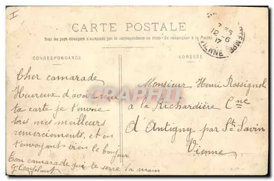 Belfort — Zamek i Lw — Bailot et Cie, Wydawcy — N° 1787 — Rewers